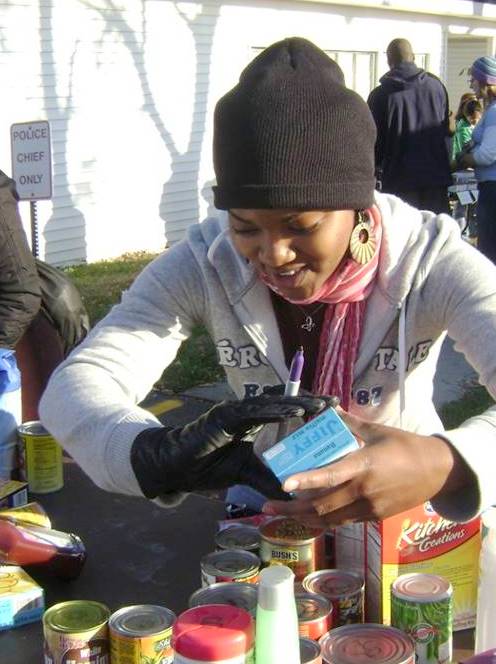 CELTS Food Drive, November 2008